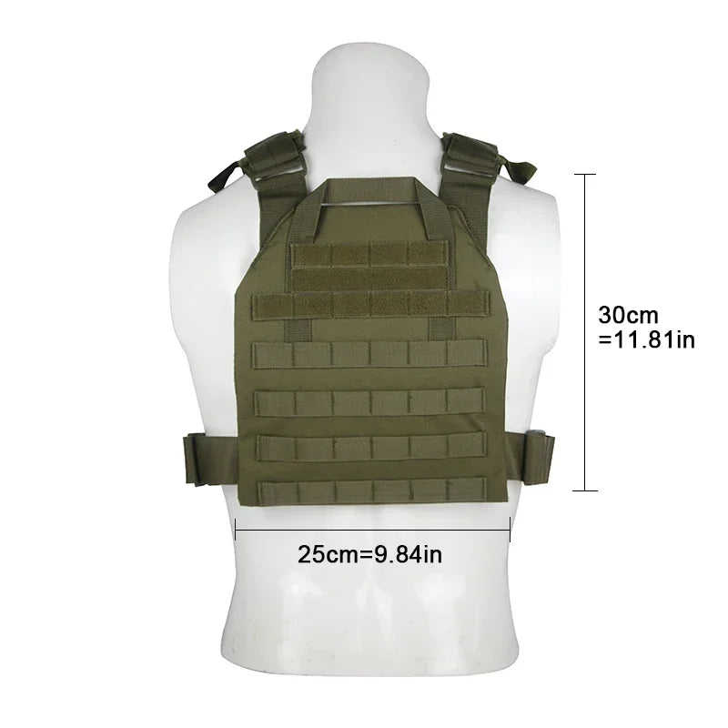 Military Tactical Vest for Airsoft Hunting Outdoor Training Use