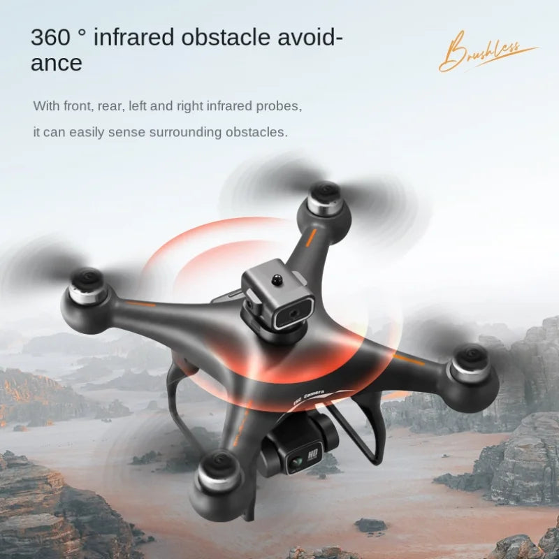 S116 Max Drone with 3 Batteries 8K Dual Camera and Obstacle Avoidance