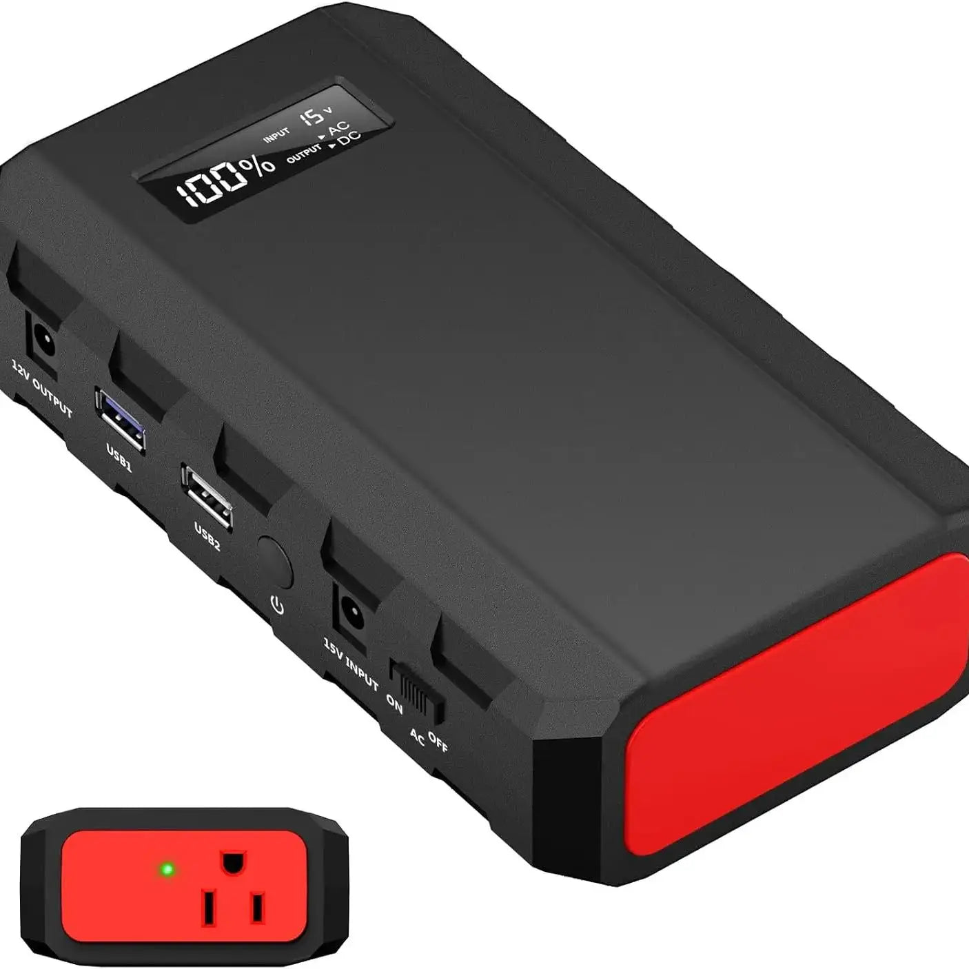 Powkey 88Wh Portable Power Station 24000mAh for Camping