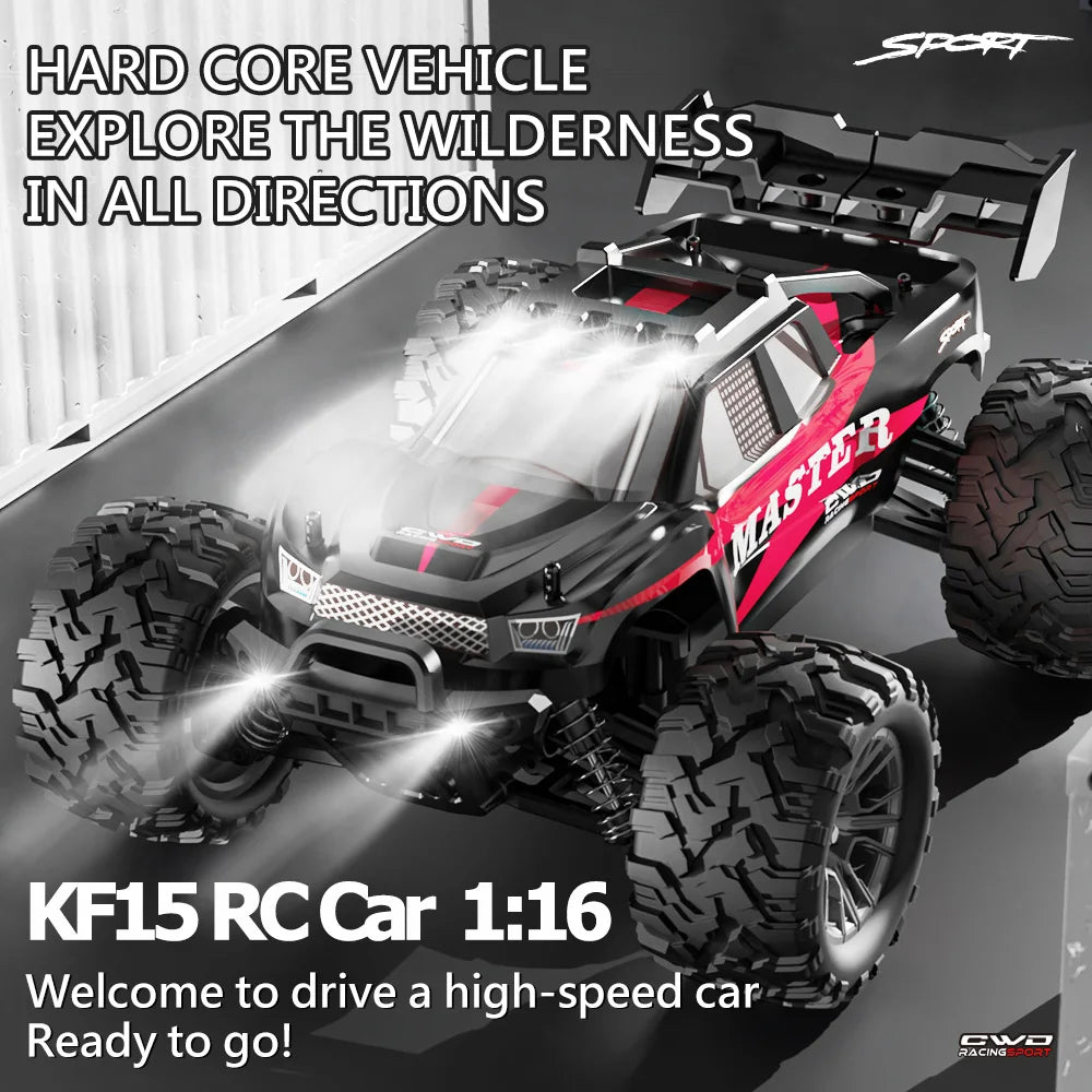 KF15 1:16 RC Car 2.4G Remote Off Road High Speed Truck Drift