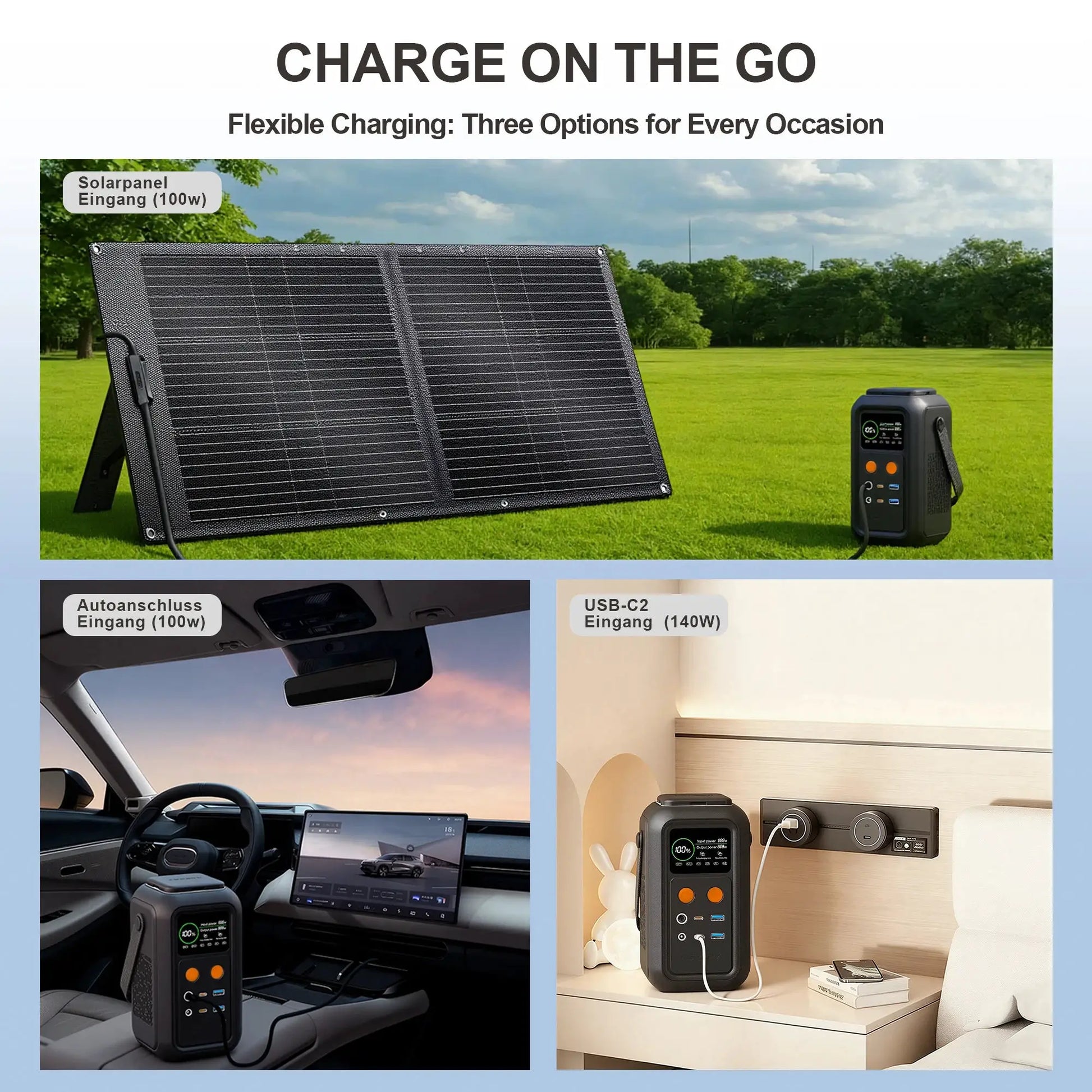 CTOLITY AXP200 200W 192Wh Energy Storage Power Supply 60000mAh Portable Mobile Power Station Solar Generator Lifepo4 Battery by Beastly Survival Outlet
