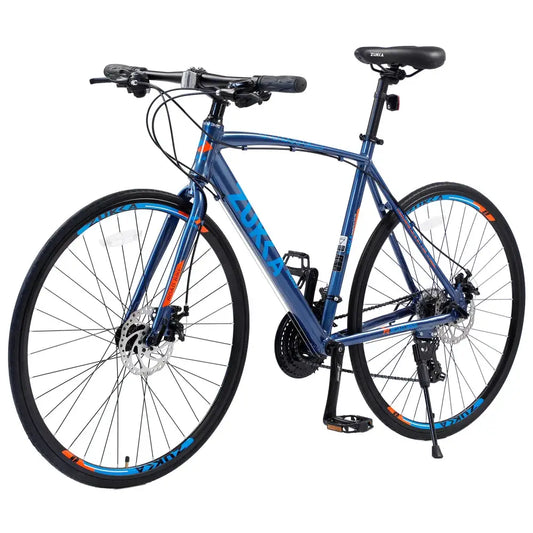 Unisex 24 Speed Hybrid Bike With Disc Brakes 700C City Rides by Beastly Survival Outlet