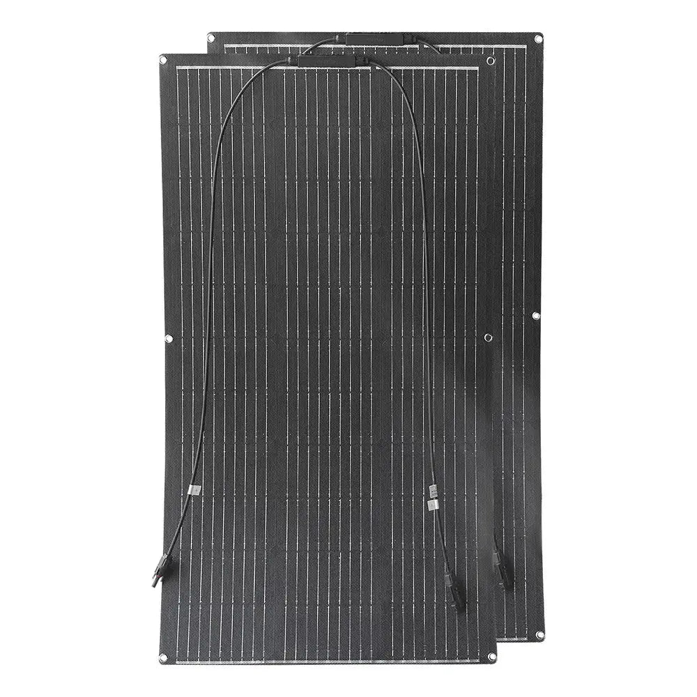 Ultra Flexible Solar Panel Kit 100W 200W 300W 12V 24V Charge by Beastly Survival Outlet
