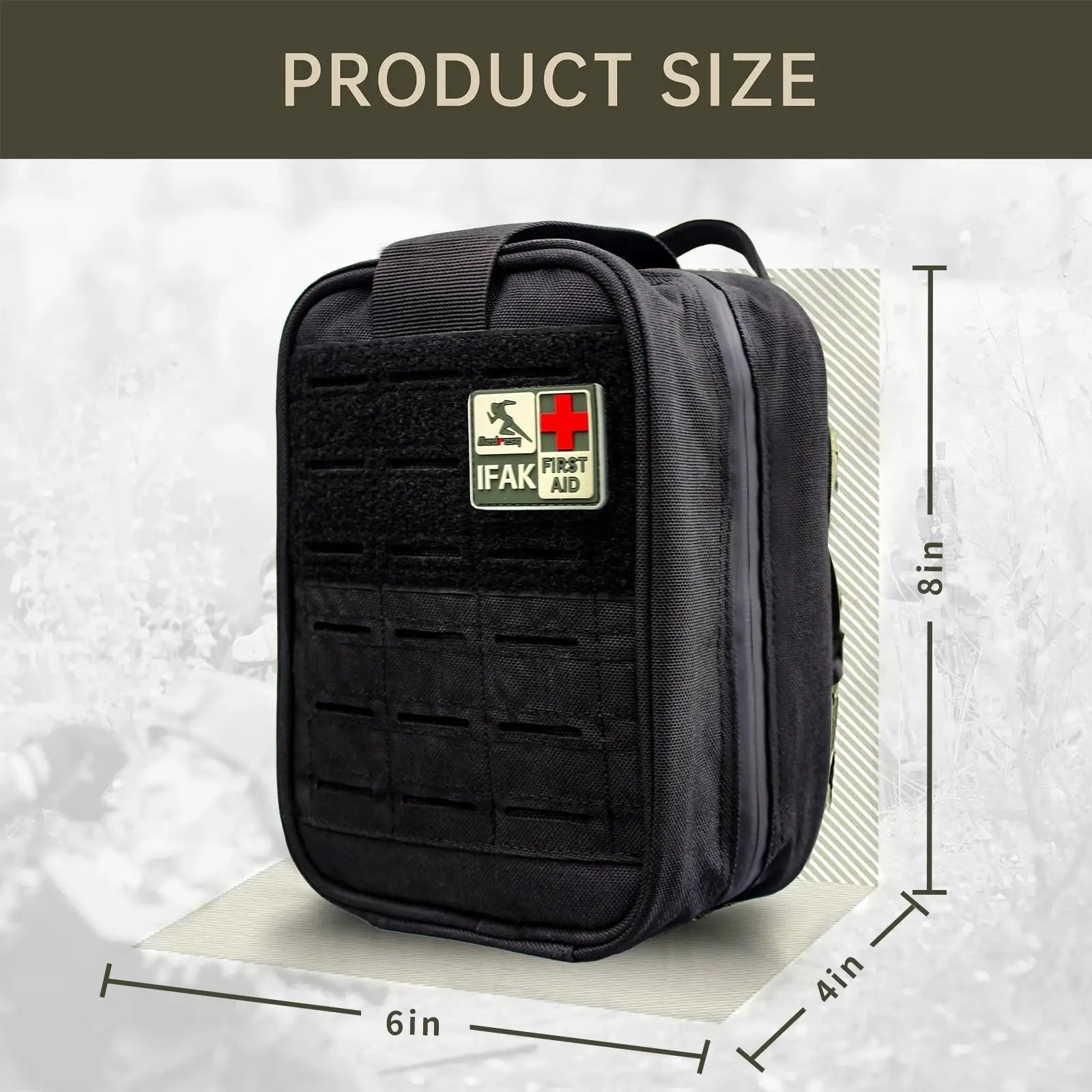 Medresq IFAK First Aid Kit – Emergency Bleeding Control & Survival Gear for Car, Home, Travel, Camping, Hiking & Outdoor by Beastly Survival Outlet