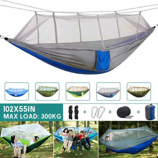 Mosquito Net Camping Hammock Tent 260x140cm Portable Outdoor