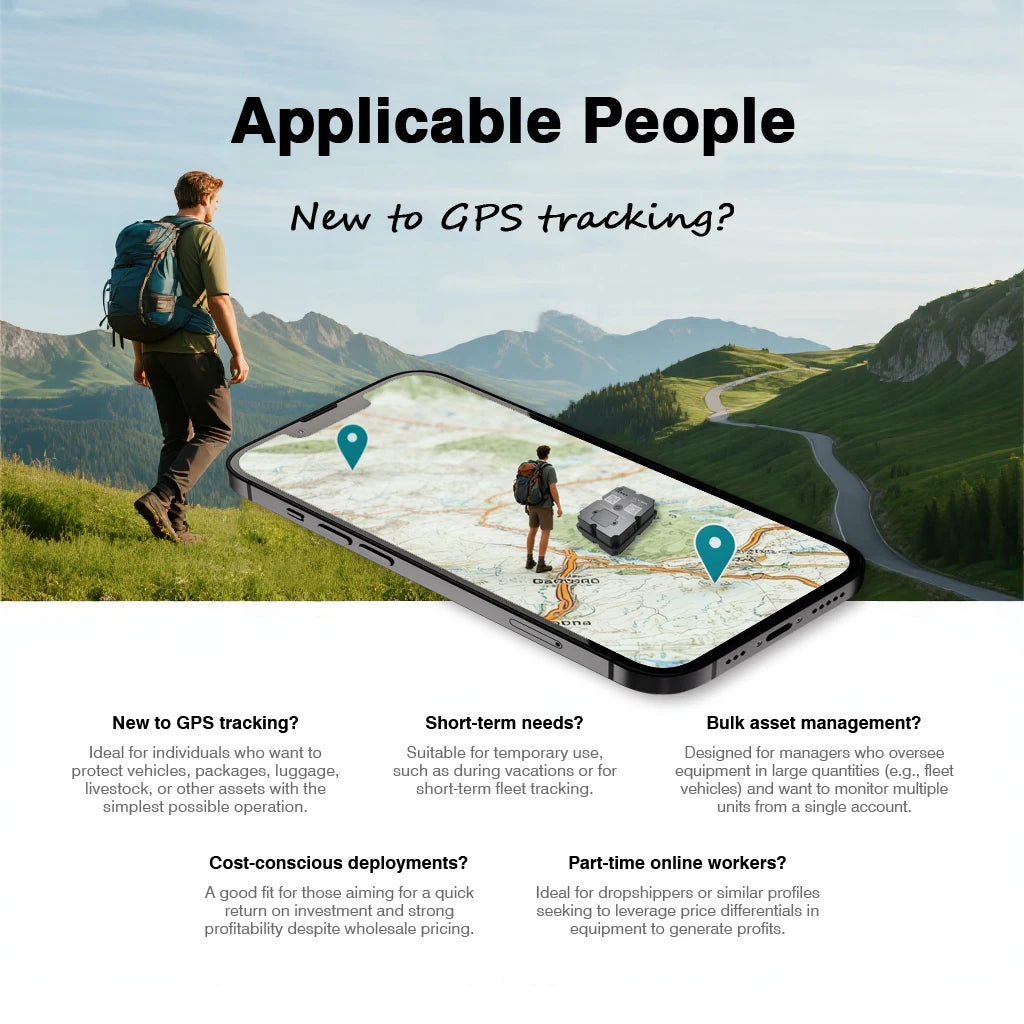 4G Anti Theft GPS Tracker Car Motorcycle Magnetic Locator App by Beastly Survival Outlet