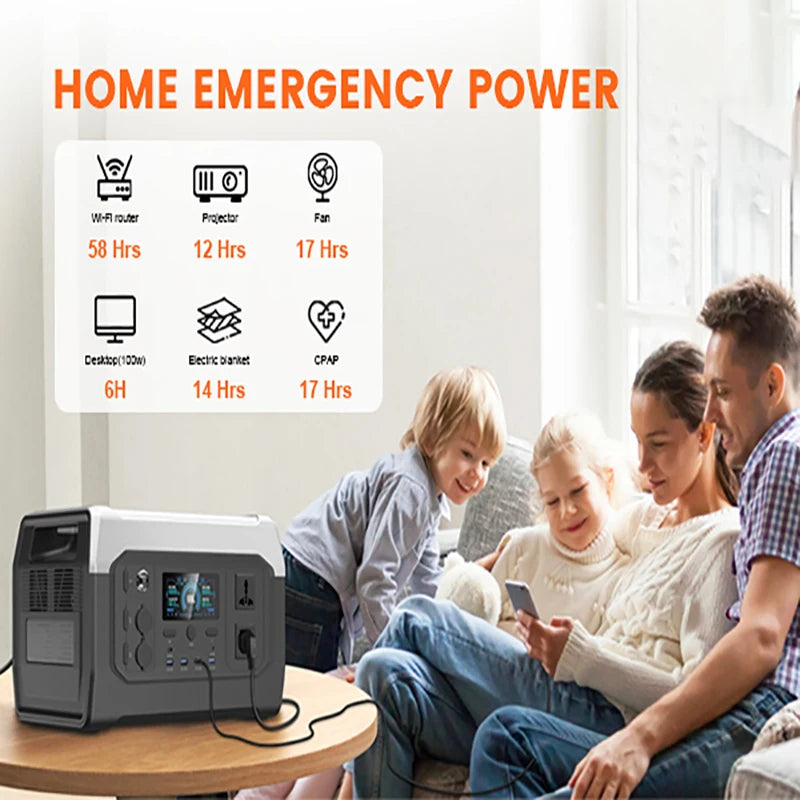 Ctolity XP1000 1800W Portable Power Station for Camping Use
