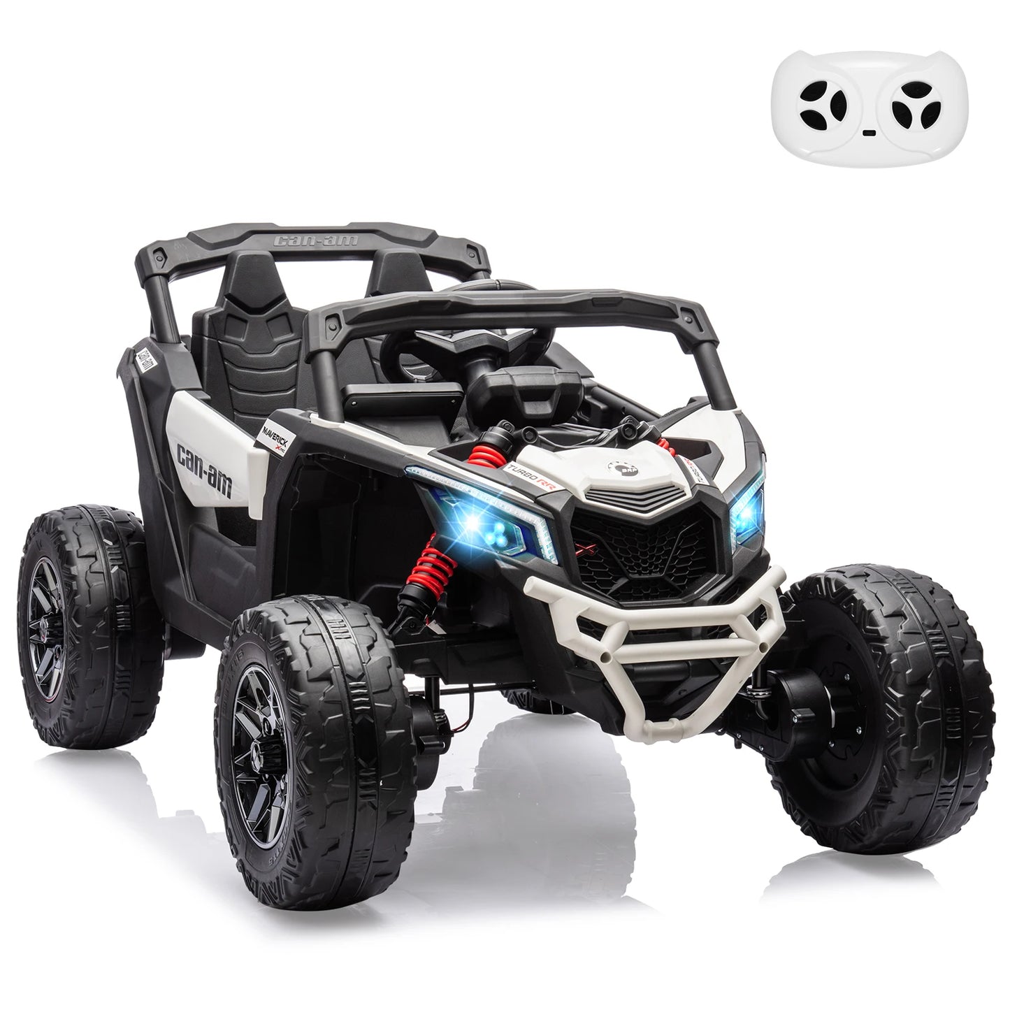 Licensed Can Am Electric Kids UTV Ride On Car Remote