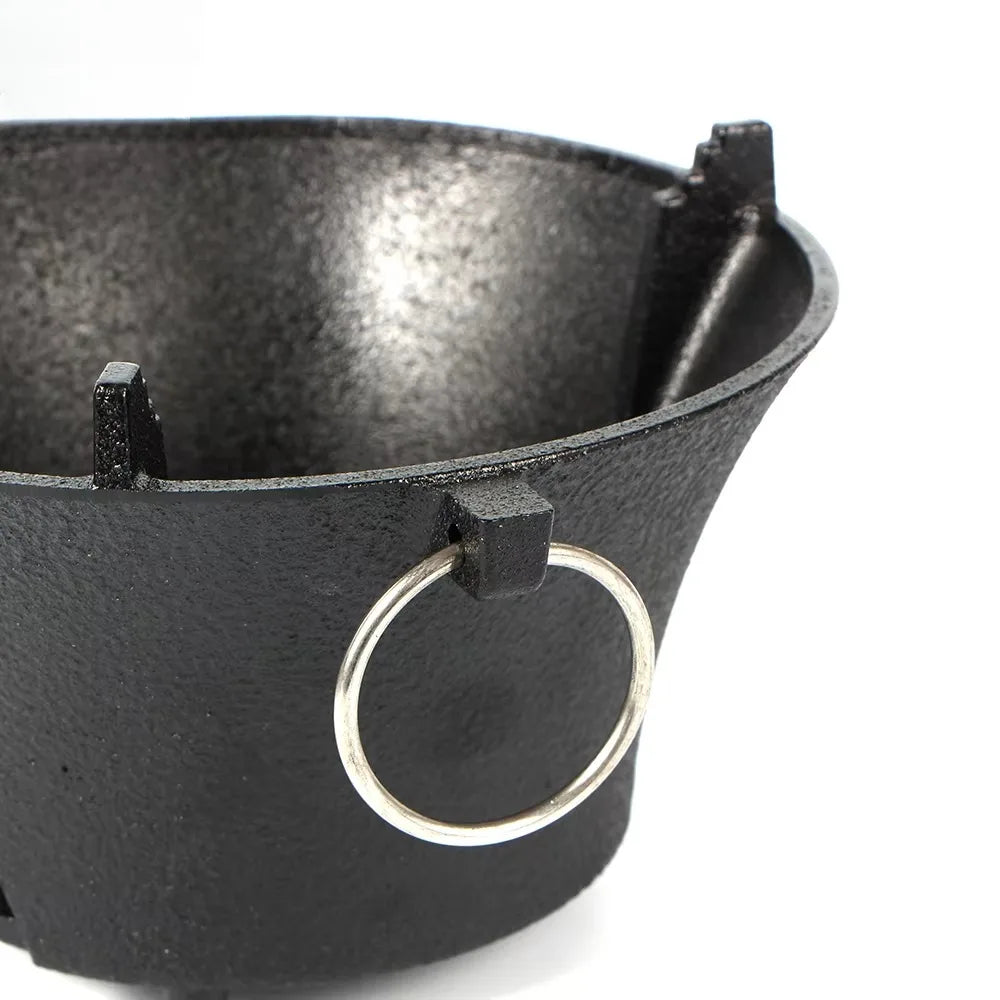 Cast Iron Stove For Outdoor Cooking And Camping Barbecue