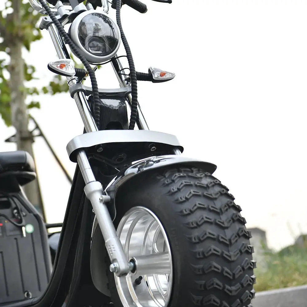 Adult Electric 3 Wheel Scooter 2000W Motor Max Speed 35-45KM/H Max Load 250KG 18 Inch Off road Fat Tire Electric Scooter by Beastly Survival Outlet