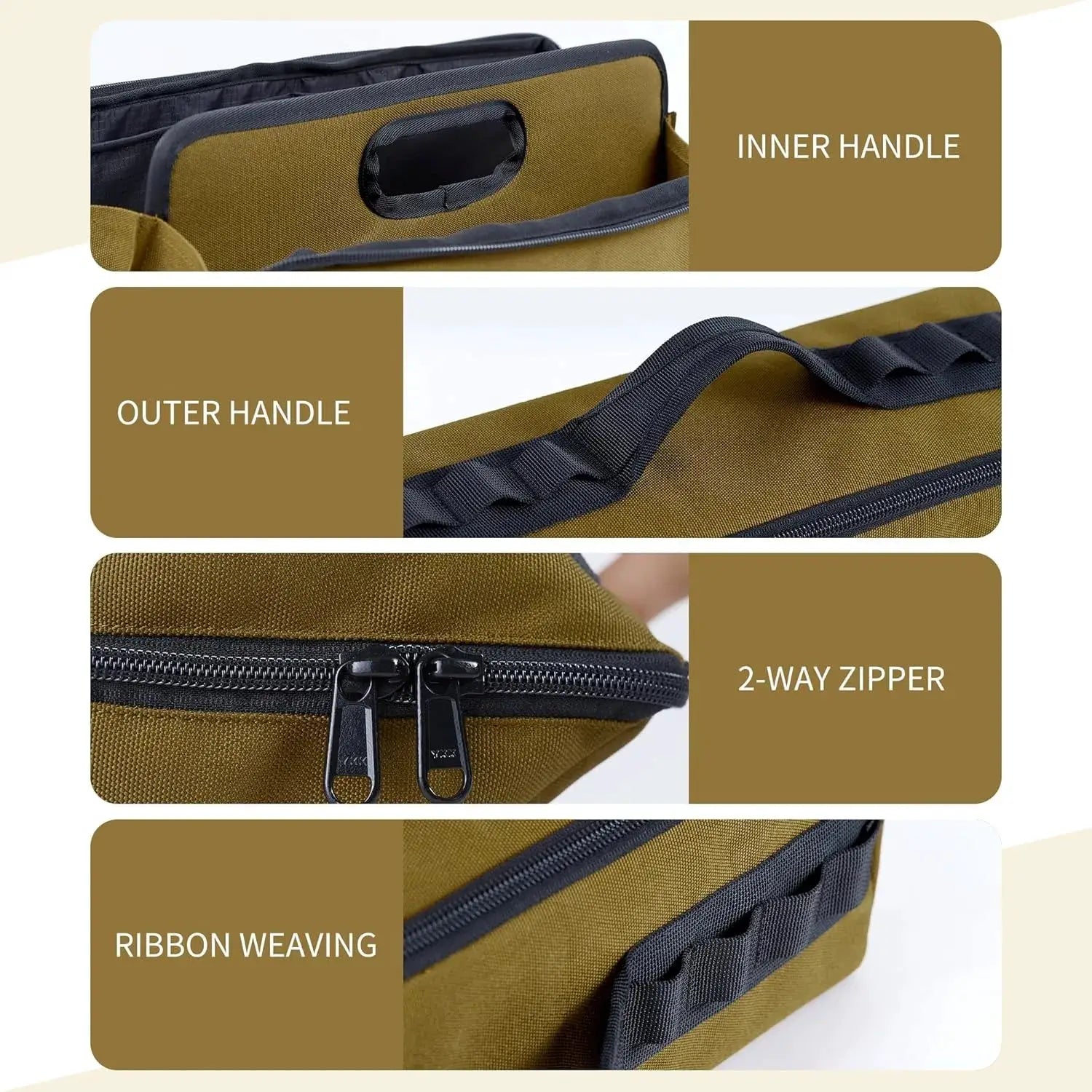 Naturehike Camping Tool Bag Large Capacity Folding Multifunctional Tool Storage Bag OutdoorWork Accessoires Tool Box by Beastly Survival Outlet
