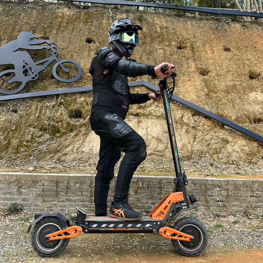 Dual Motor Off Road Electric ScooterPro For Adults 70KmH 52V by Beastly Survival Outlet