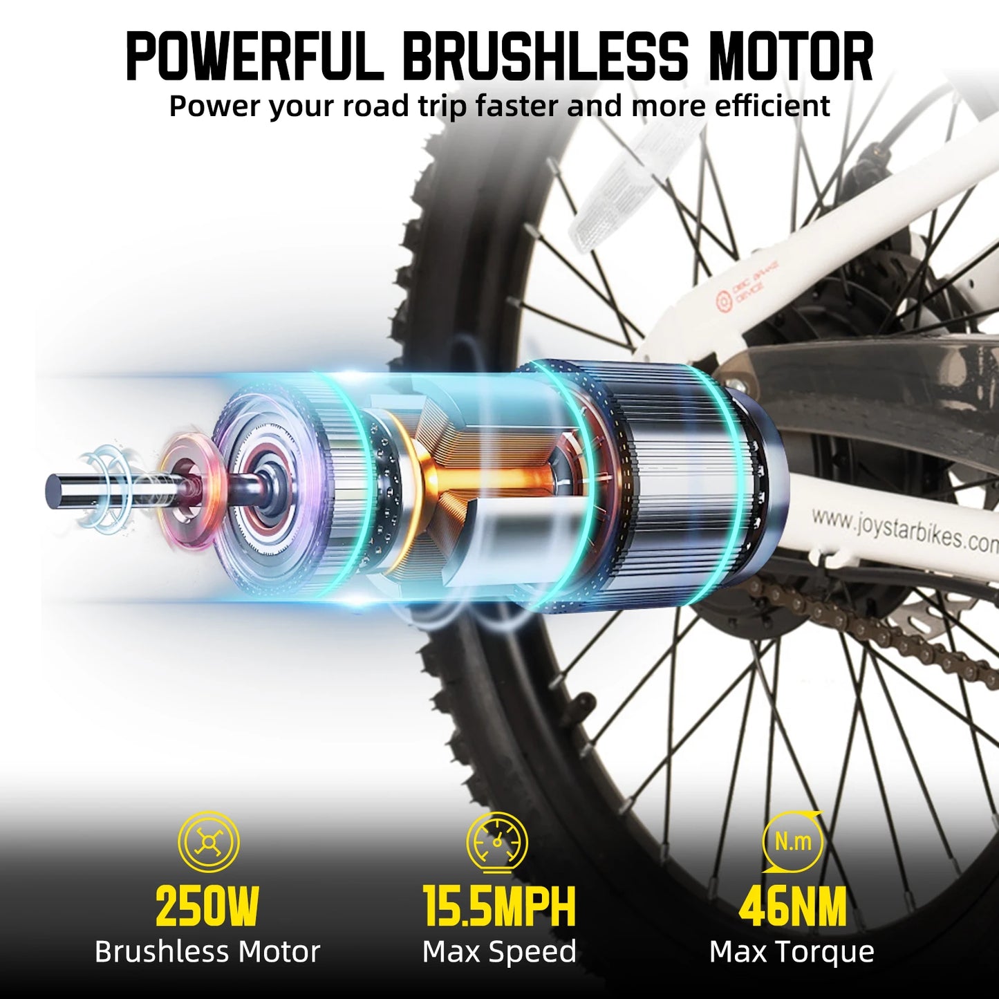 JoyStar Kids Electric Bike 250W 15 MPH Mountain Adventure Jr by Beastly Survival Outlet