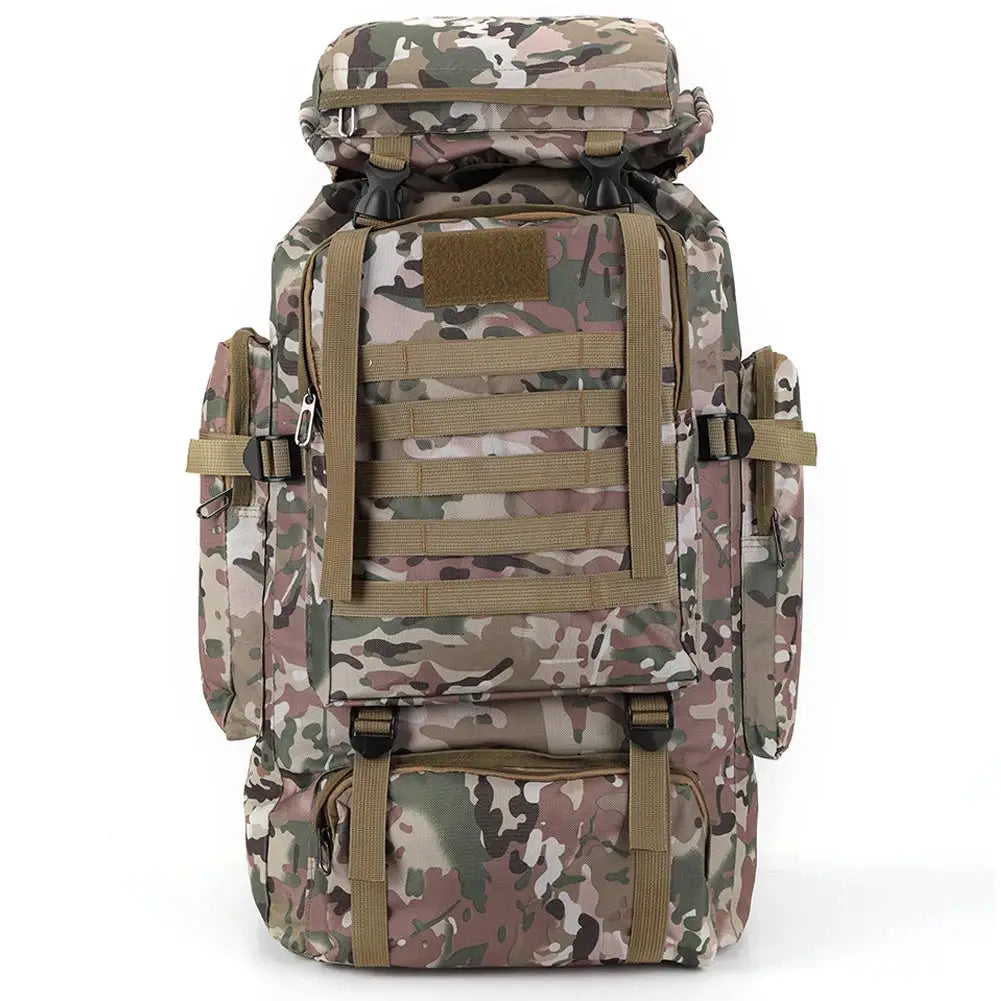 80L Mountaineering Backpack 600D Oxford Cloth Rucksack Trek X by Beastly Survival Outlet