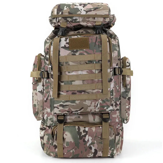 80L Mountaineering Backpack 600D Oxford Cloth Rucksack Trek X by Beastly Survival Outlet