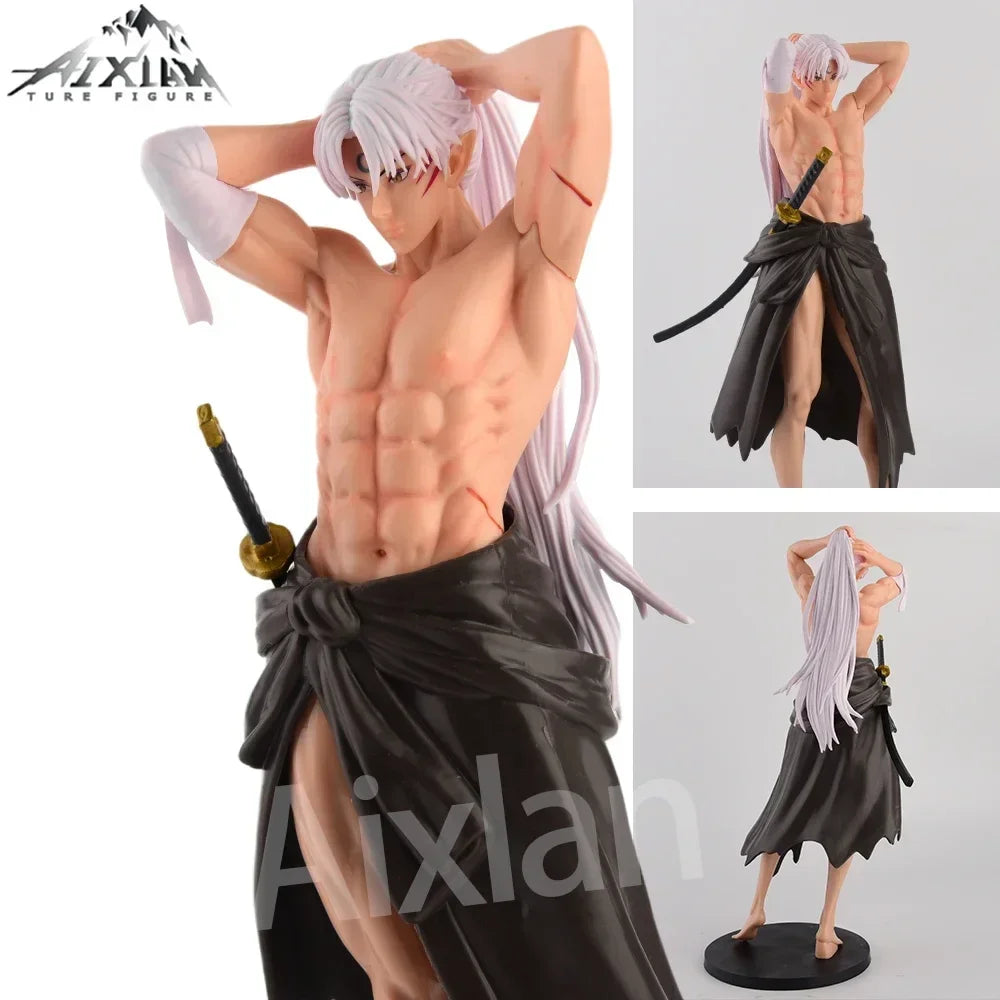 31cm Inuyasha Sesshoumaru PVC Action Figure Model Collectible