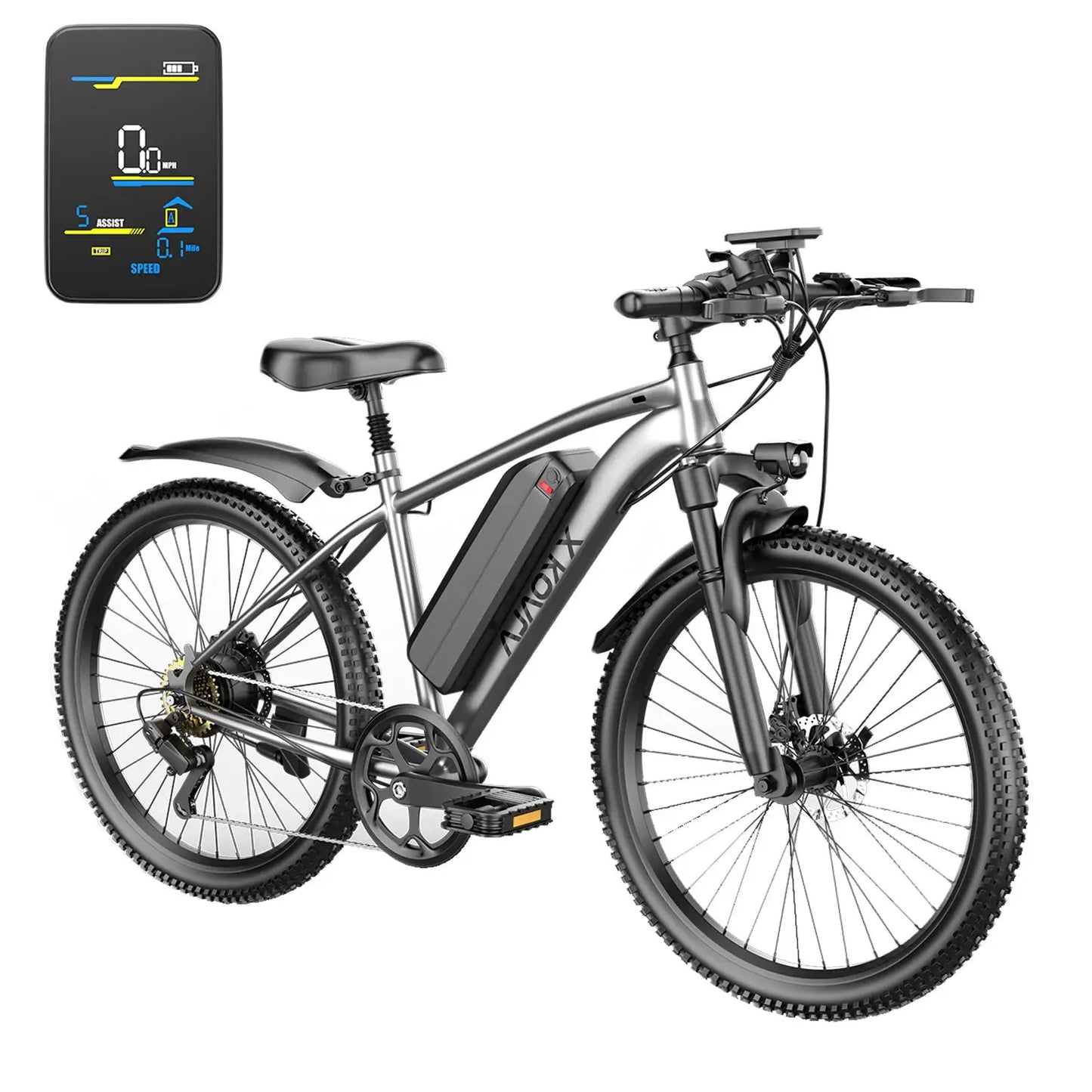26 Inch Electric Bike for Adults 1000W Peak Motor 25MPH ProX by Beastly Survival Outlet