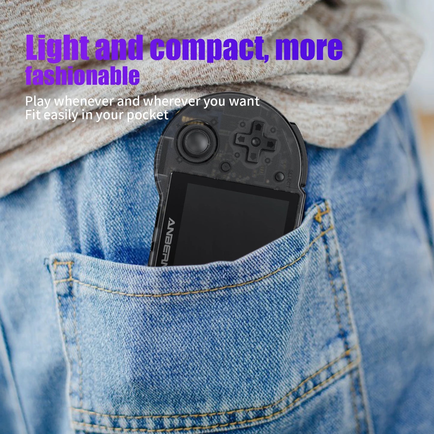 Anbernic RG353P Retro Handheld Console With 3.5 Inch IPS