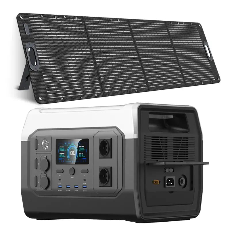 XP1000 Portable Power Station 1024Wh LiFePO4 UPS Solar Panel by Beastly Survival Outlet