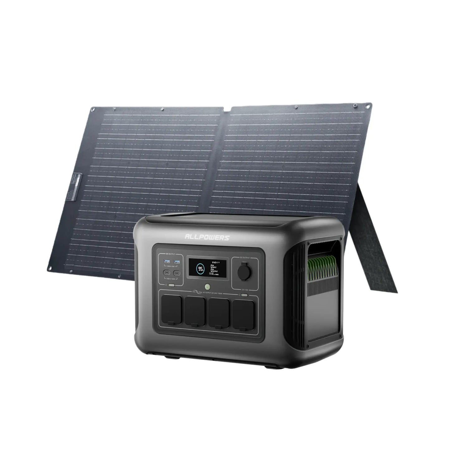 Allpowers R1500 Lite Portable Power Station X 1056Wh LiFePO4 by Beastly Survival Outlet