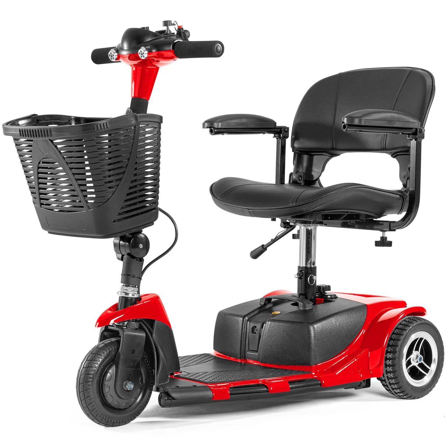 Compact Electric 3 Wheel Mobility Scooter for Elderly Travel