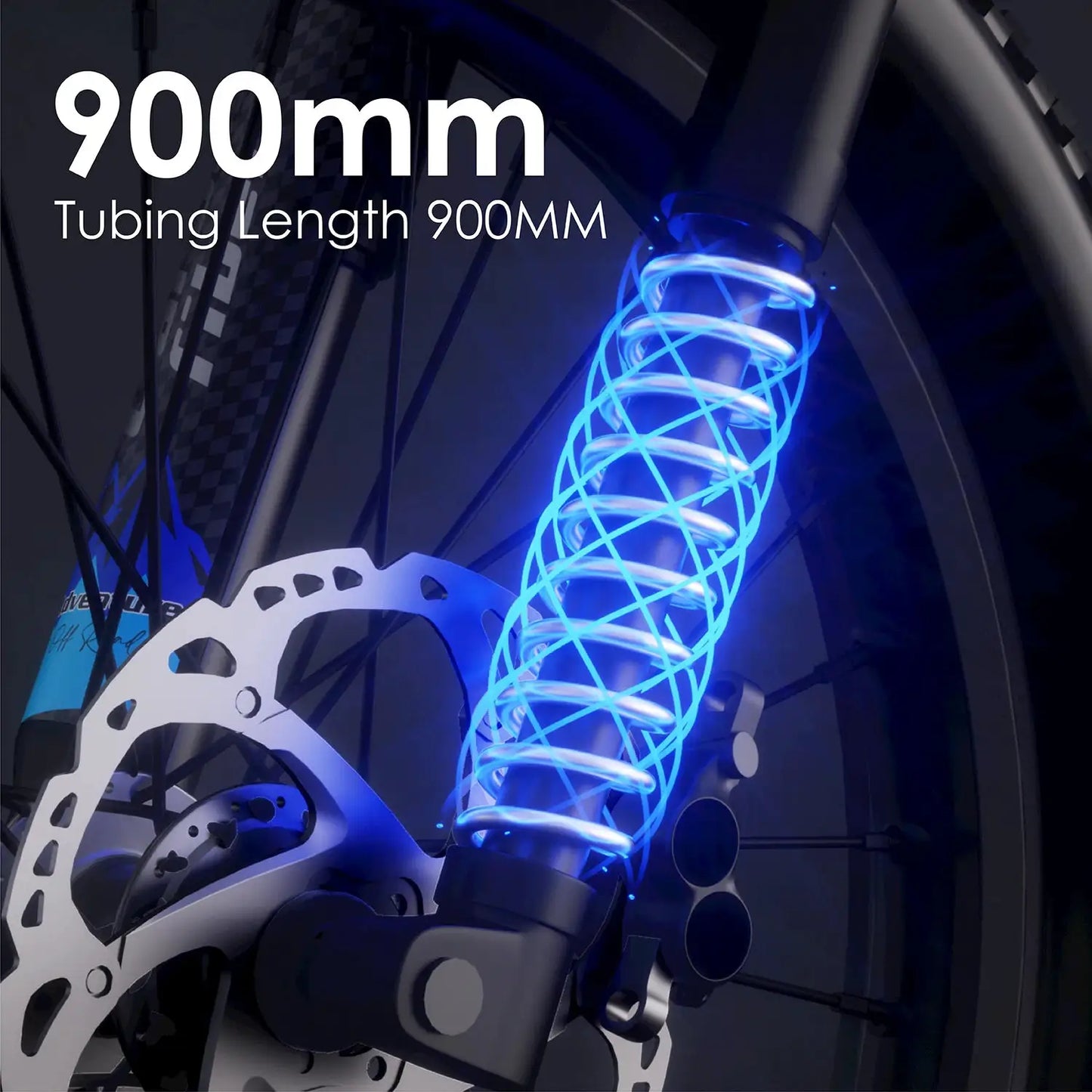 HEZZO Carbon Ebike K9 All-Terrain Fat Tire 52V 1000W BAFANG M20 Middrive Electric Bike 160Nm Powerful Electric Bike Hydraulic Suspension & Seat Post 21Ah 63Miles Long Range 26X4.8Inche Electric Bicycle by Beastly Survival Outlet