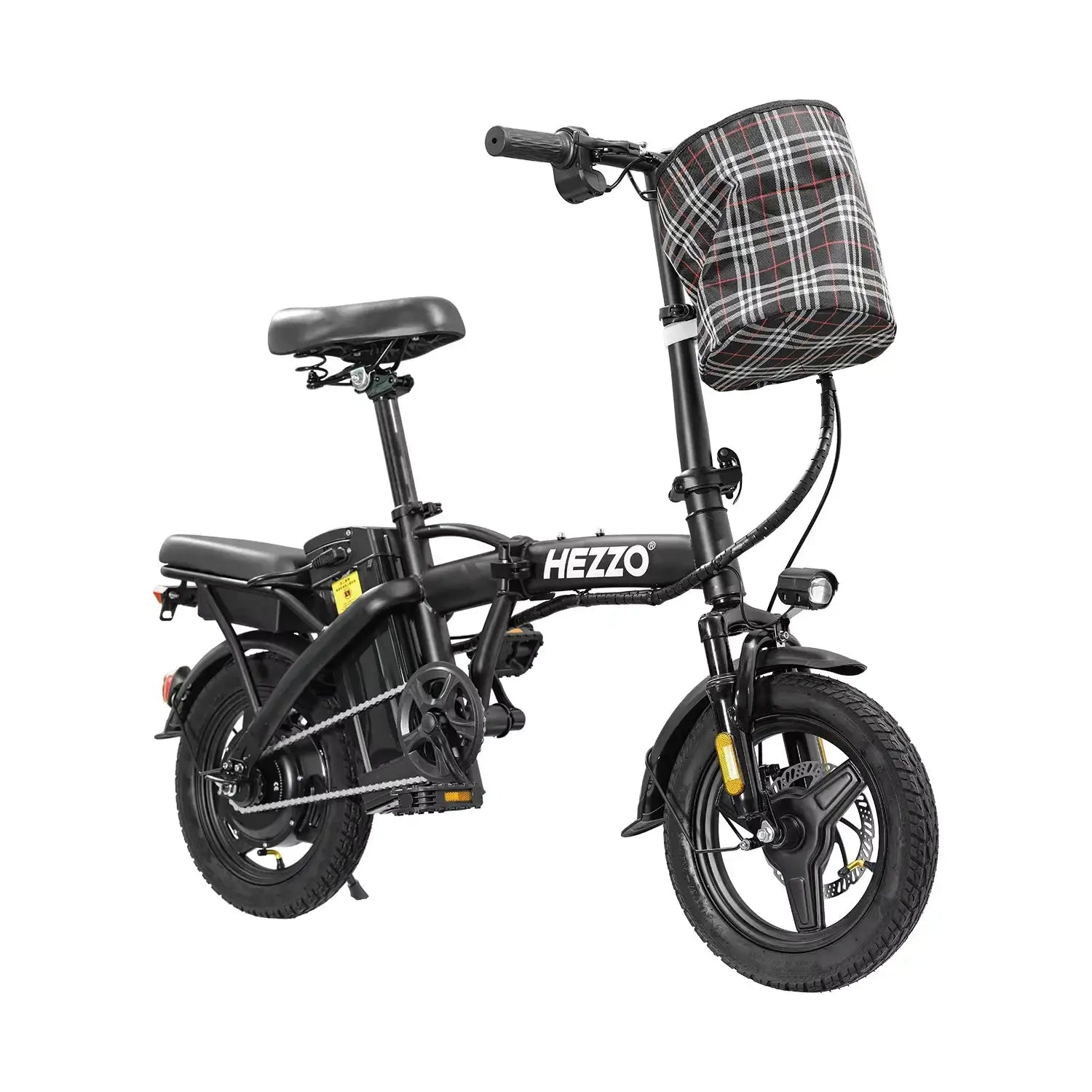 T5 Lightweight Folding Electric Bike for Adults 48V 750W Peak Power 20MPH 18-22 Miles Range 14Inch Disc Brake Commuter E-bike by Beastly Survival Outlet