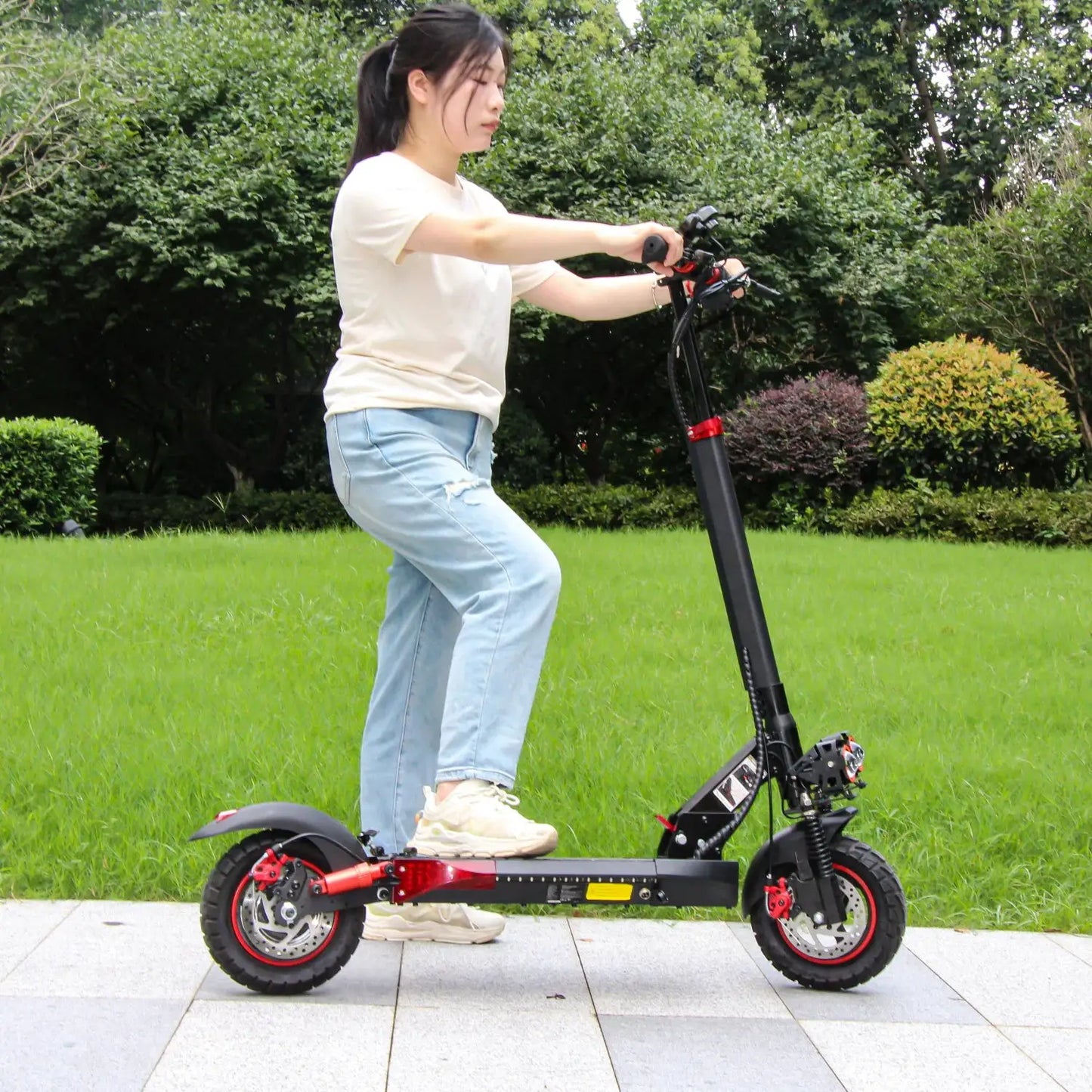Freeboy 800W Off Road Folding Electric Scooter For Adults XL by Beastly Survival Outlet