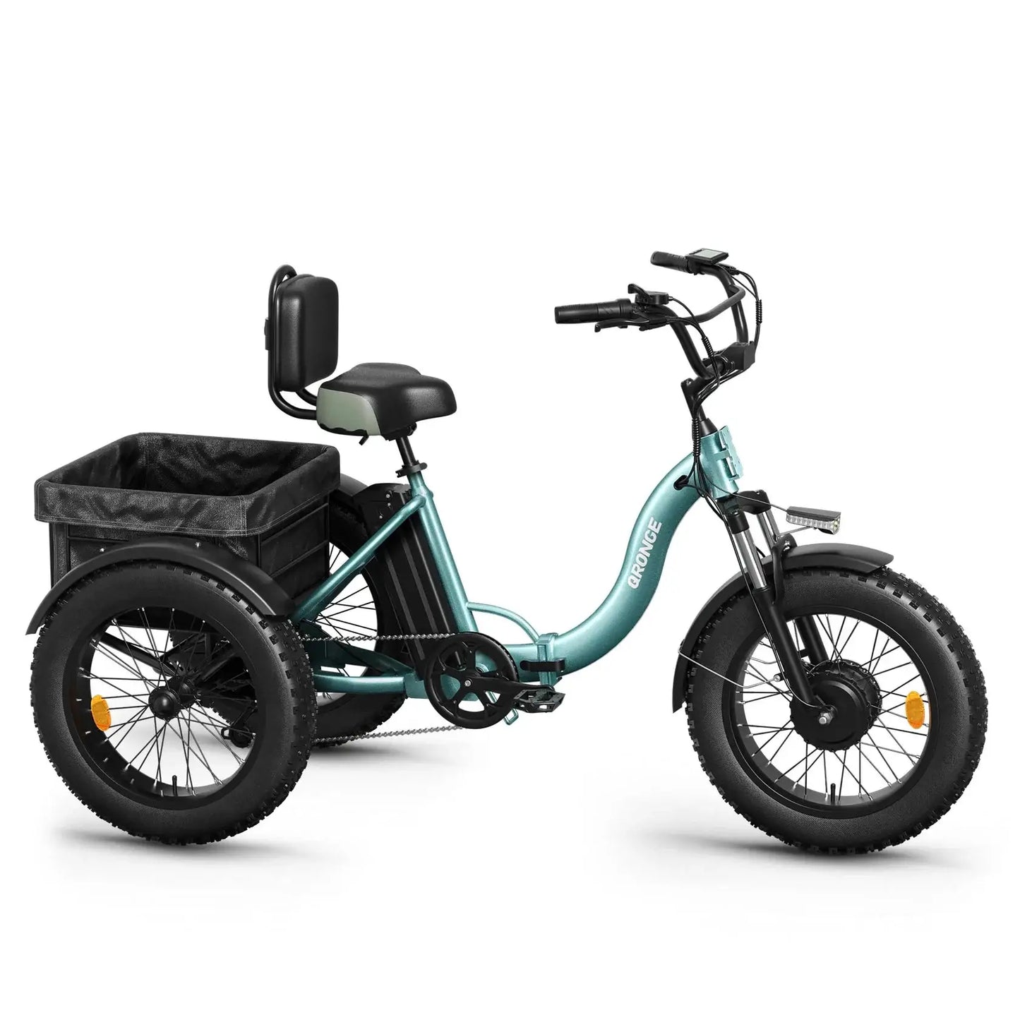 QRONGE Lava Electric Tricycle Folding Fat Tire Ebike Pro Max by Beastly Survival Outlet