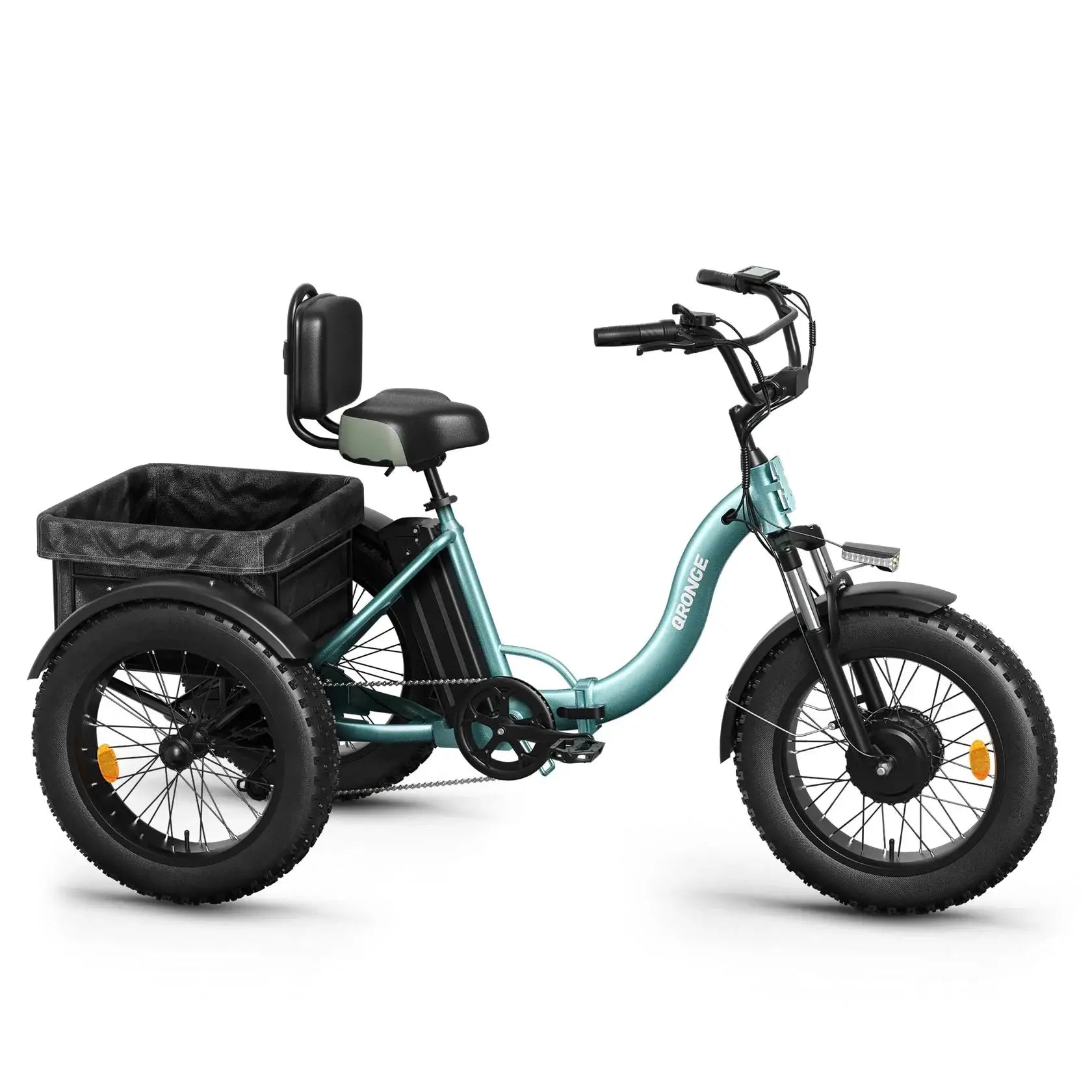QRONGE Lava Electric Tricycle Folding Fat Tire Ebike Pro Max by Beastly Survival Outlet