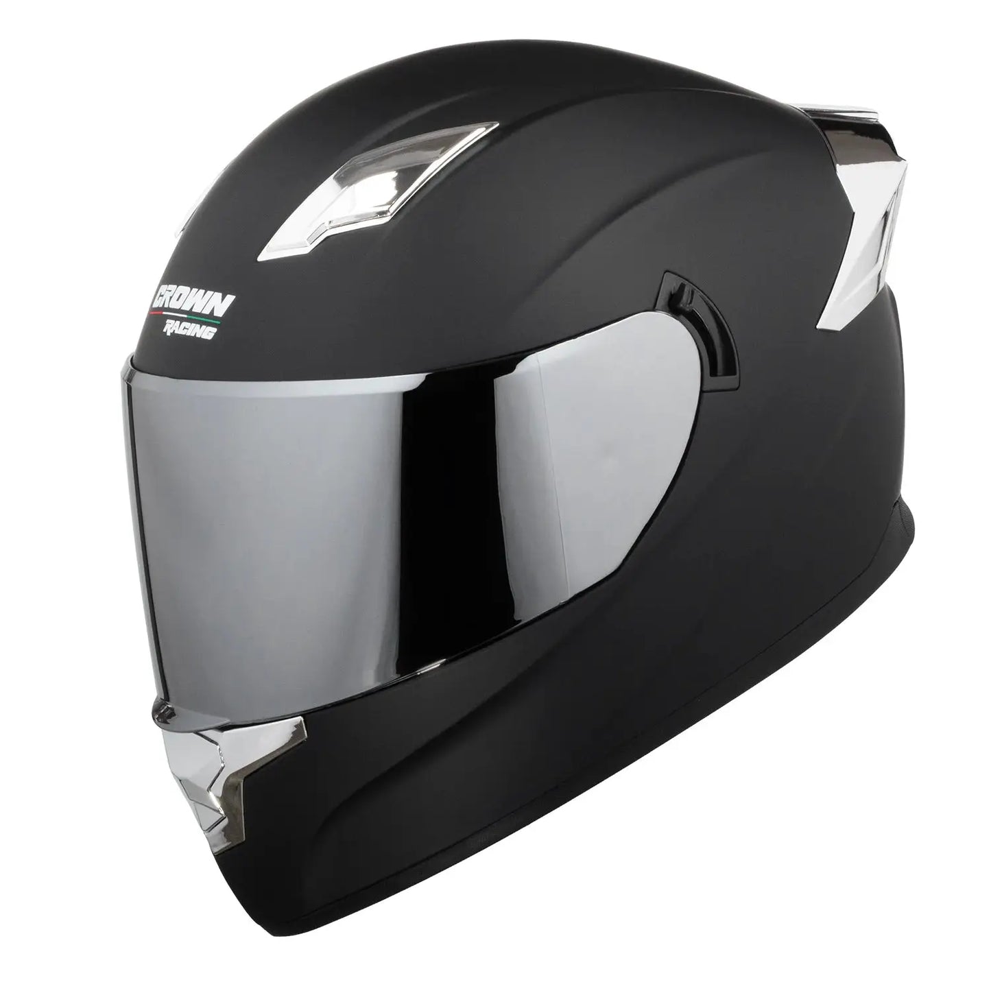Crown Racing F700 Face Helmet DOT Certified With Tint Shield by Beastly Survival Outlet