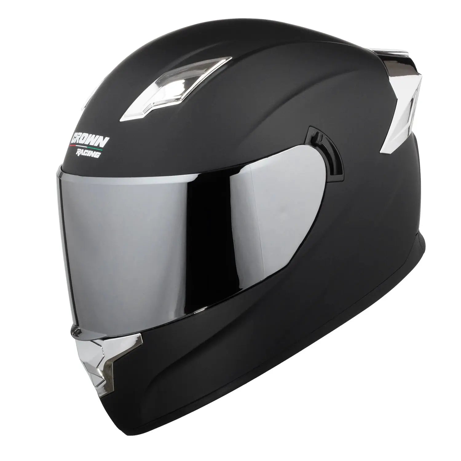 Crown Racing F700 Face Helmet DOT Certified With Tint Shield by Beastly Survival Outlet