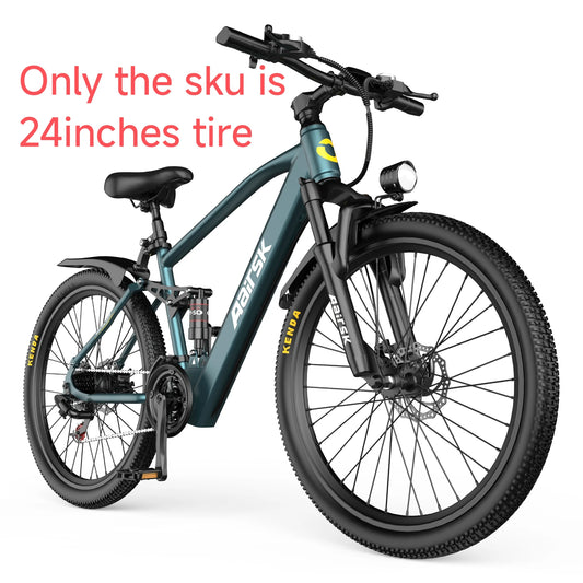 750W Adults Electric Bike 36V 468Wh 26 Or 24 Inch Tires