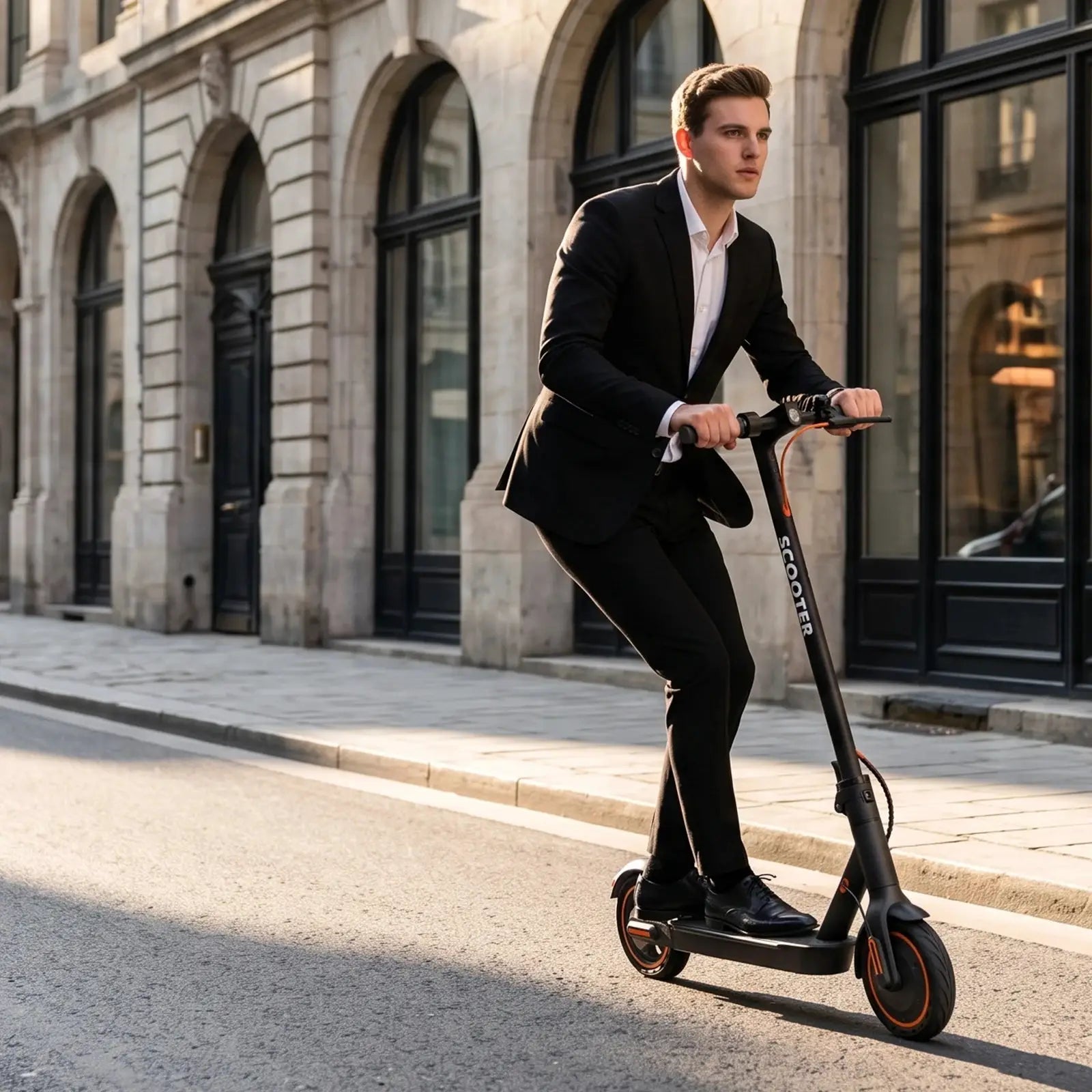 Electric Scooters for Adults, 8.5' Tire, Max 19 Miles and 19 Mph, 550W Foldable E Scooter with Side Light & APP by Beastly Survival Outlet