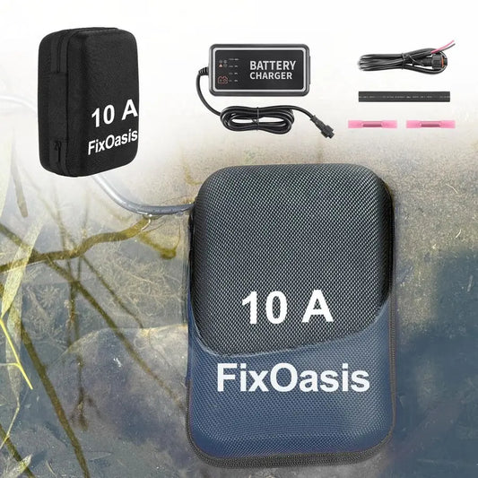 Portable Fish Finder Battery And Charger Kit For Kayaks Gear