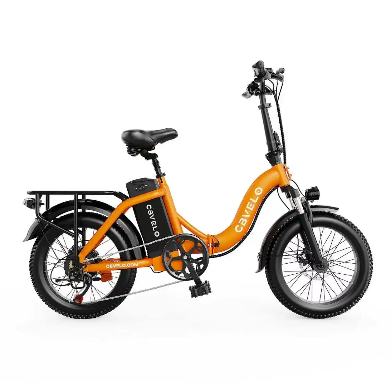 Cybervelo 1000W Electric Bike for Adults 48V 20.8Ah Large Removable Battery Foldable 20 Inch Fat Tire Urban Commuting Mars700 by Beastly Survival Outlet