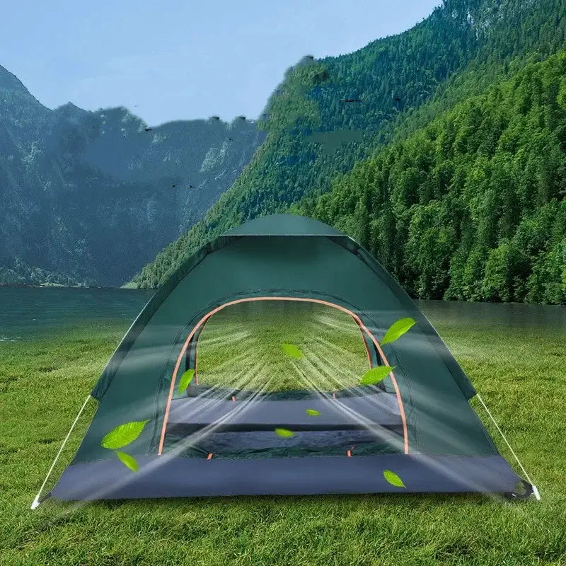 2-3Person Outdoor Pop Up Tent Waterproof Automatic Camping UV Protection Tents Llightweight Instant Setup Tourist Sun Shelter by Beastly Survival Outlet