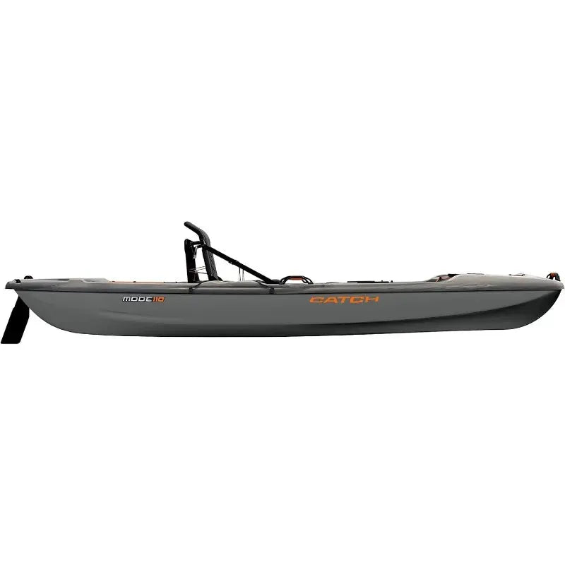 Catch Mode 110 Premium Angler Kayak With Lawn Chair Seat Pad by Beastly Survival Outlet
