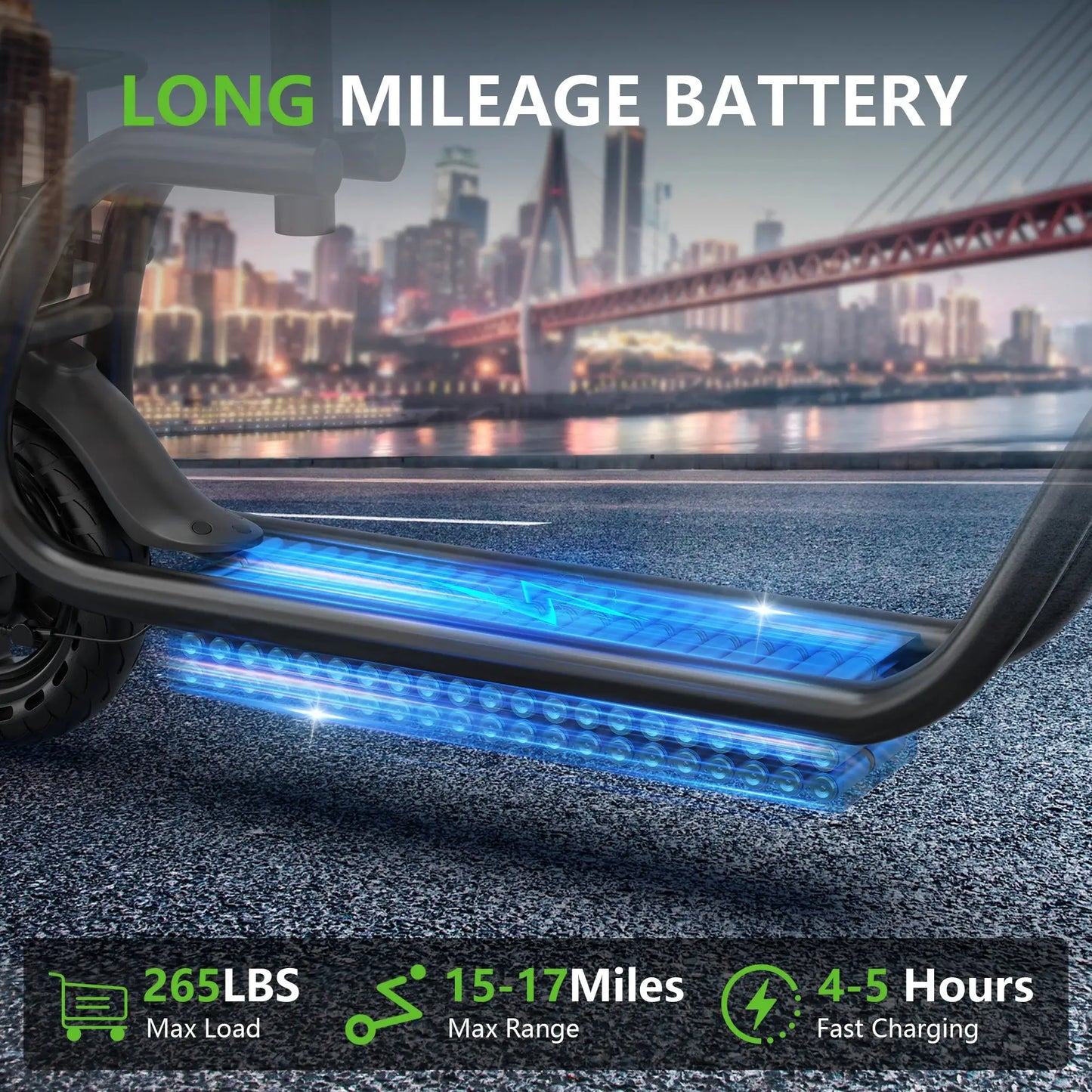 Maxshot 8.5'' Electric Scooter with Seat & basket,350W Motor, Top Speed 19mph, Max 17/25 Miles Ranges, Foldable E-Scooter with Suspension &Adult, Digital Display, Cruise Control by Beastly Survival Outlet