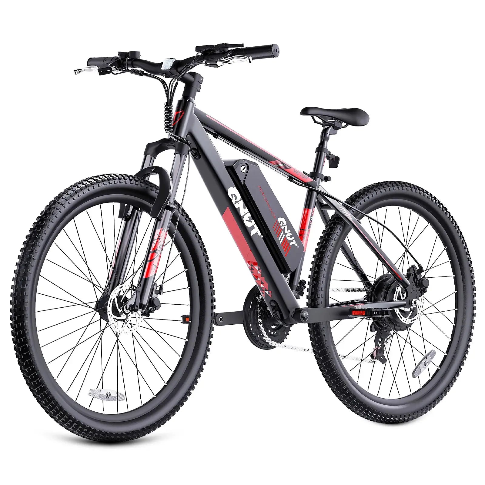 QNUT Adults Electric Bicycle,26" Electric Mountain Bike with 36V 10.4AH Battery Peak 1000W Motor,21 Speed Commuter Ebike for Adults by Beastly Survival Outlet