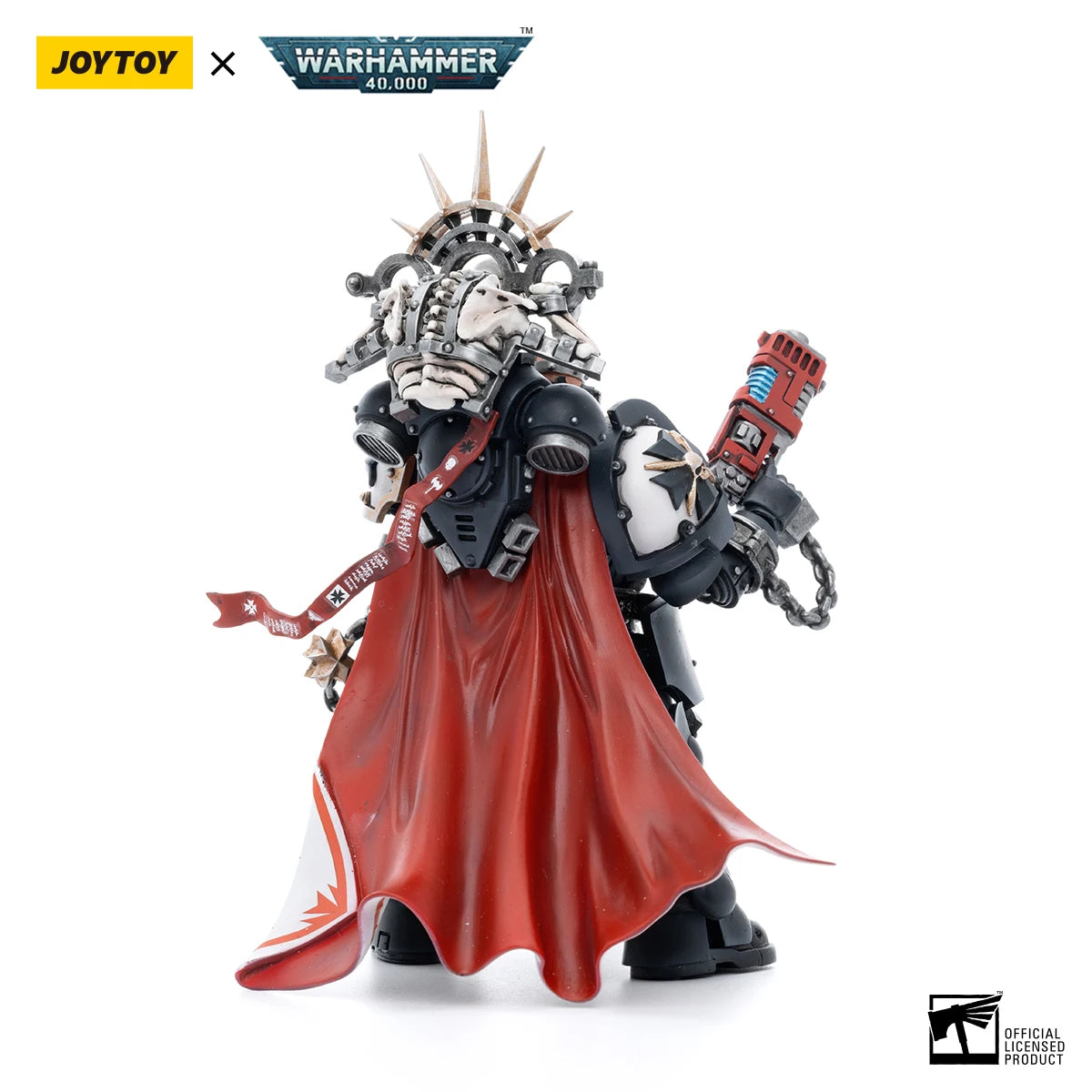 JoyToy Warhammer 40K Black Templars Marshal Action Figure Model