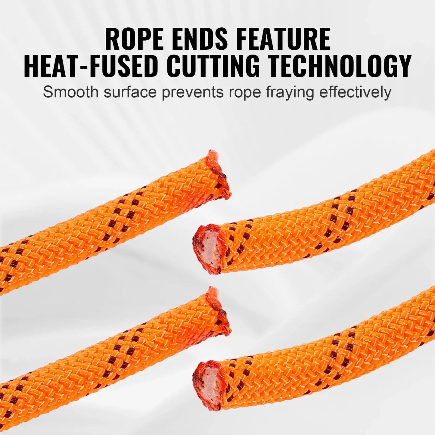 SucceBuy 120ft Dual-Weave Polyester Cord 3/8 1/2in 48-Strand Multi-Use Rope for Arborist Activities Outdoor Adventures Versatile by Beastly Survival Outlet