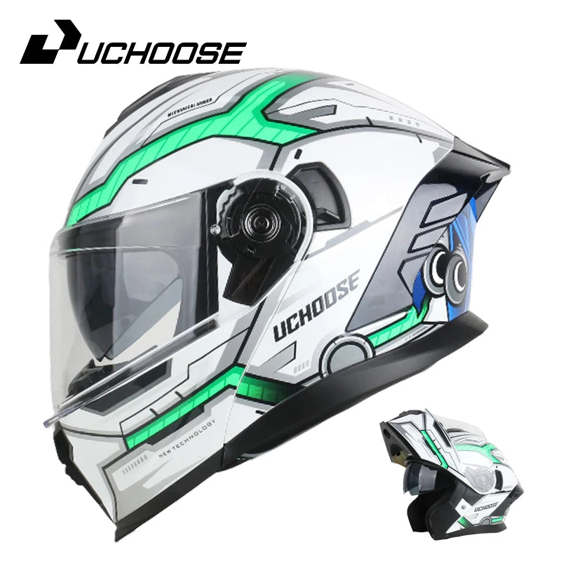 Modular Flip Up Motorcycle Helmet Four Seasons For Men Women by Beastly Survival Outlet