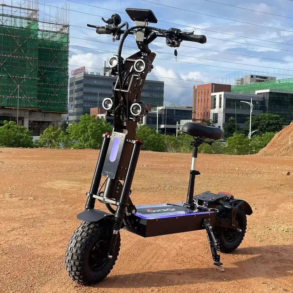 Toursor US UK Stock Scooter 60V 72V E-Scooter Dual Motor 8000W 10000W 14 inch Europe Stock Electric Scooter by Beastly Survival Outlet
