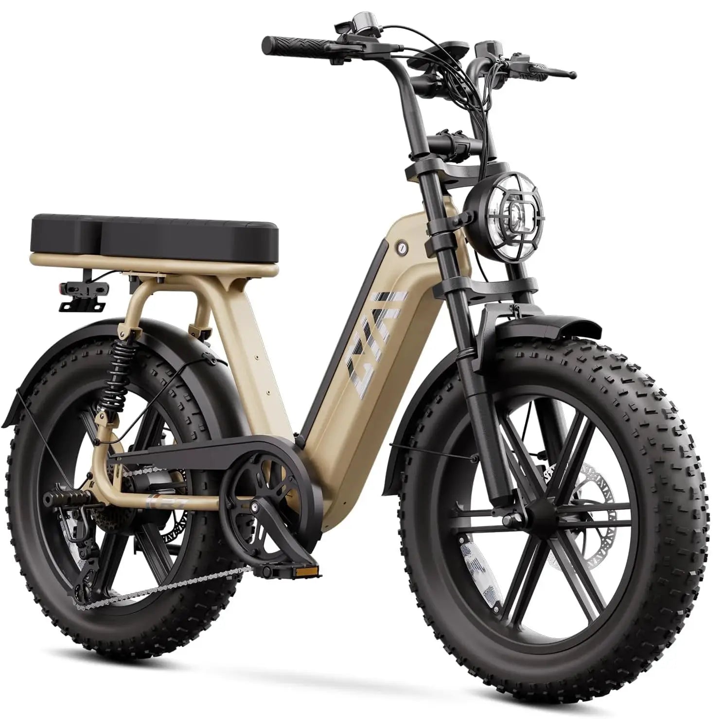TST R00C 1500W Electric Fat Tire Bike 60 Miles Range 28 MPHs by Beastly Survival Outlet
