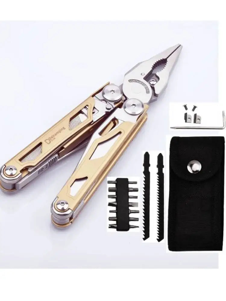 Daicamping DL30 Multitool Set Folding Knives Scissors Pliers