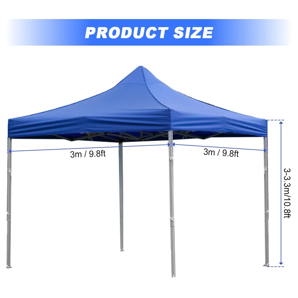 Heavy Duty 10x10 Waterproof Canopy Tent for Outdoor Camping