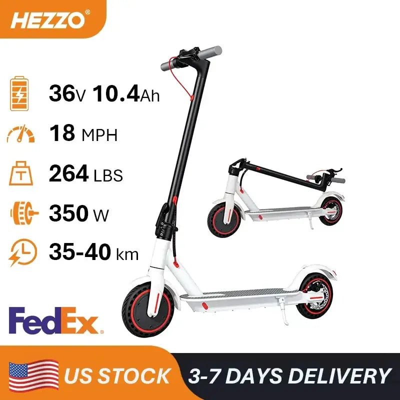 M365 Electric Scooter 350W 16mph APP Smart Scooter Shock-absorbing Anti-skid ‎8.5 Inches Folding waterproof Electric Scooter by Beastly Survival Outlet