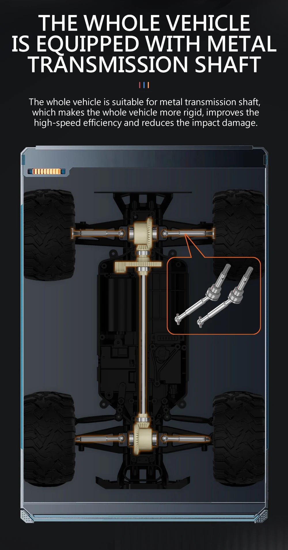 KF15 1:16 RC Car 2.4G Remote Off Road High Speed Truck Drift