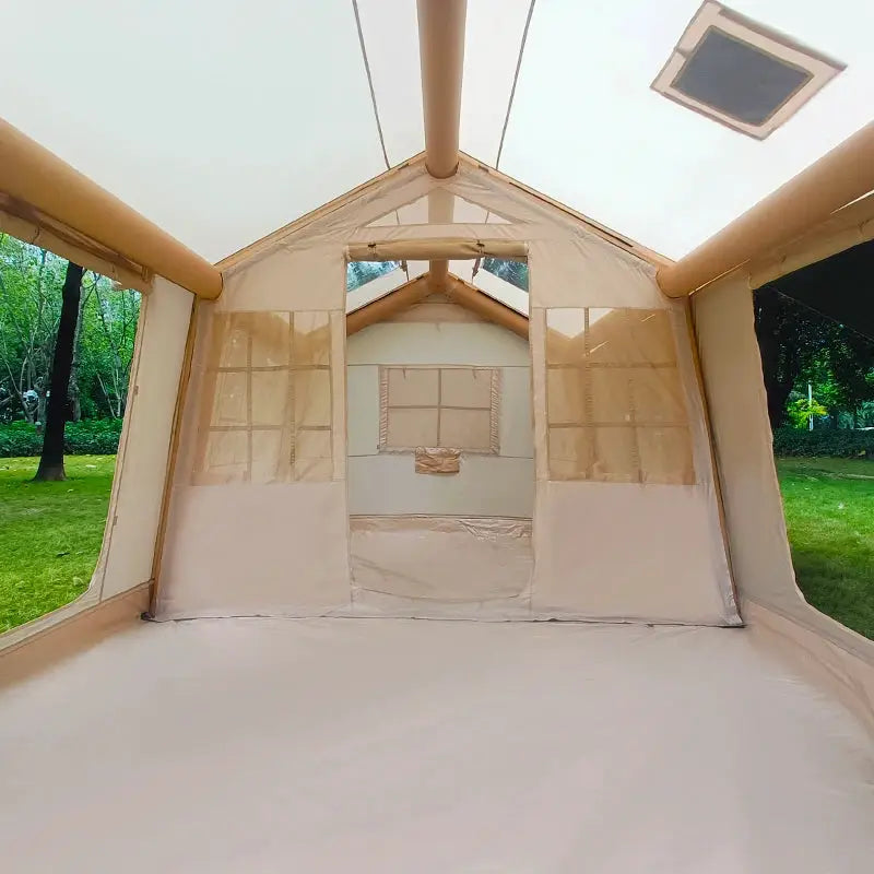 10 To 12 People Inflatable Camping Tents Easy Setup Glamping by Beastly Survival Outlet